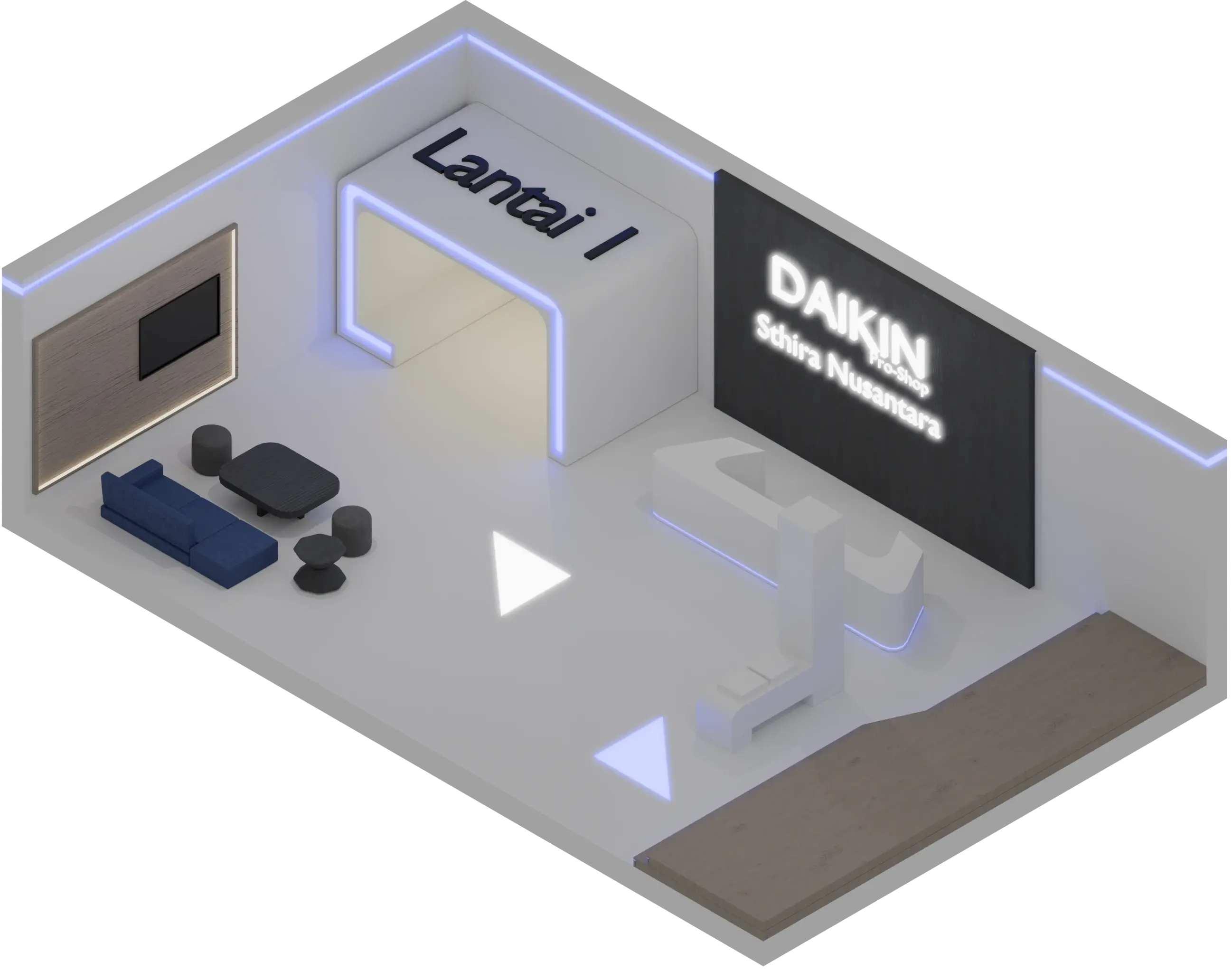 Showroom Lantai 1