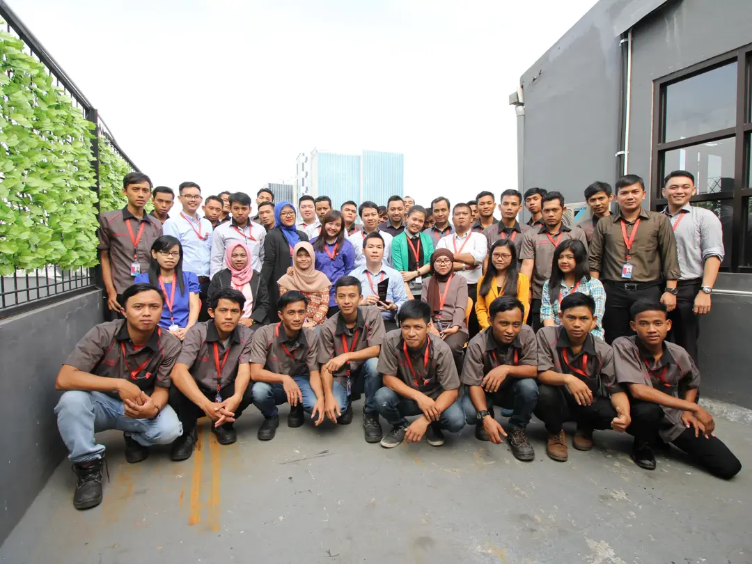 Photo with Sthira Nusantara Staff 4